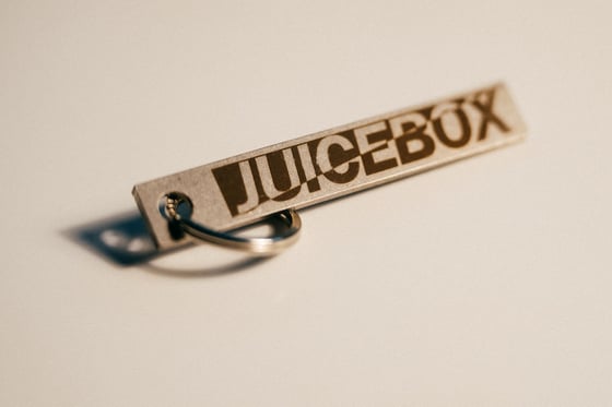 Image of Juicebox Stainless Steel Keyring