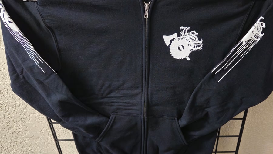 Image of LSP : DRIP LOGO FULL PRINT Zip Up HOODIE