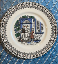 Image 1 of Emily Sutton plate 'In The Town'