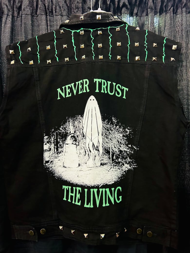 Image of Never Trust The Living Ghost Battle Vest