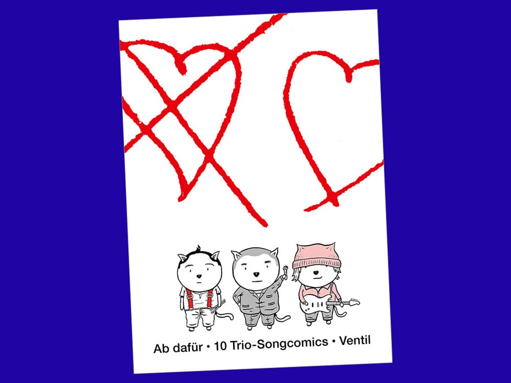 Image of COMIC Ab dafür · 10 Trio-Songcomics