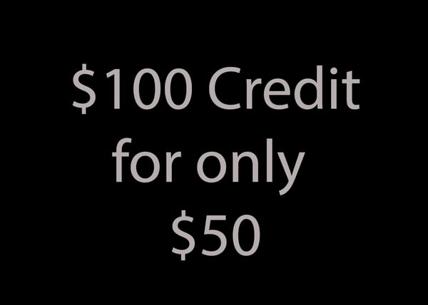 Image of $100 Credit