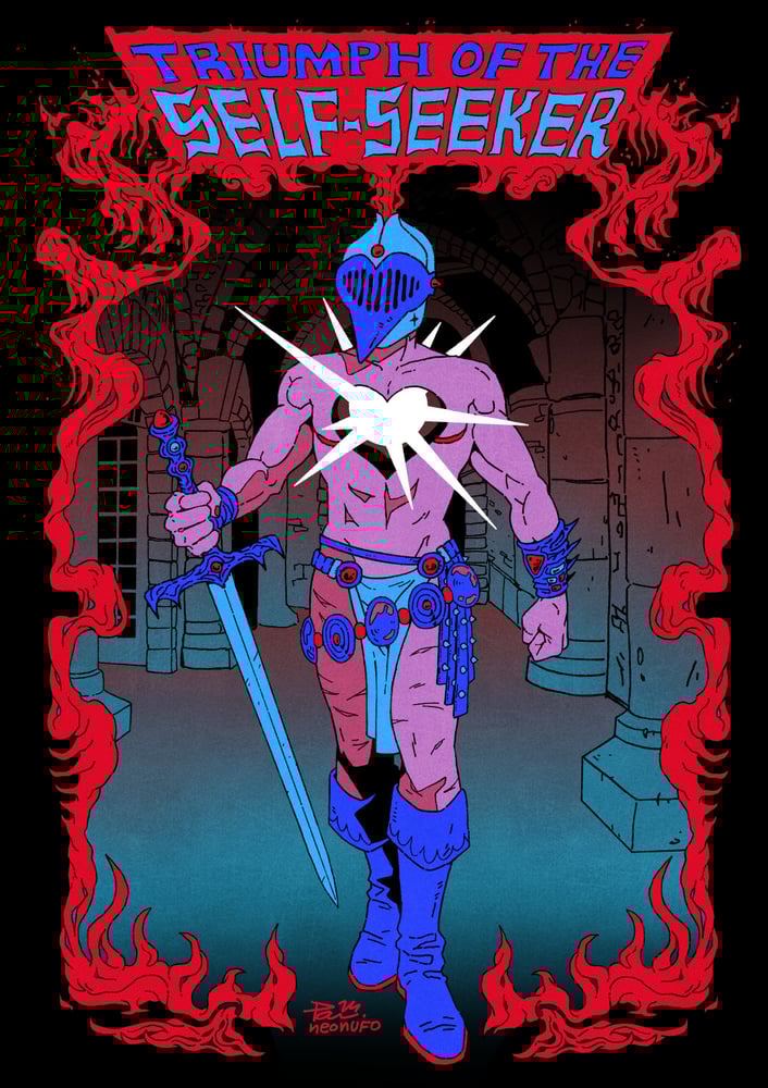 Image of "Triumph of the Self-Seeker" Lubi (print)