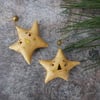 gilded star ornament