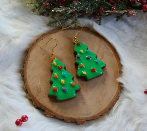 Image of Christmas tree brownies 