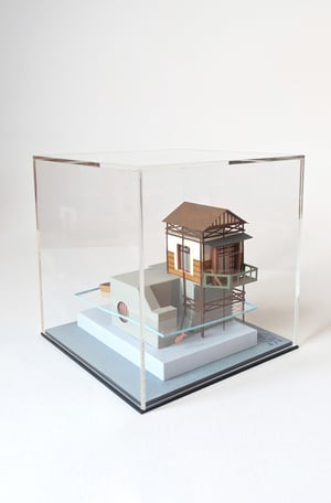 Image of Boathouse Paper Model
