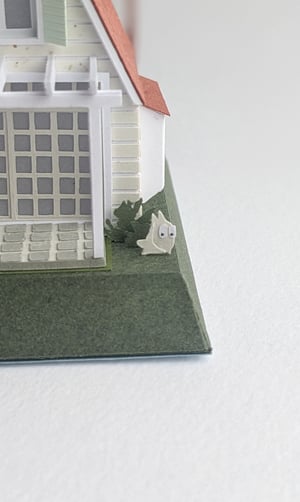 Image of Totoro House Paper Model