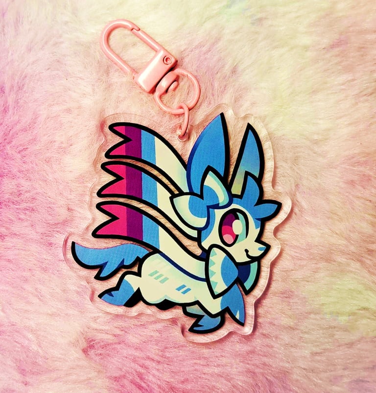 Image of SYLVEON ✨ 2.5'' Acrylic Keychain