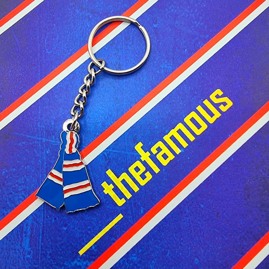 Image of Bar Scarf Keyring - FREE P&P