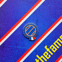 Rosette Pin - FREE P&P