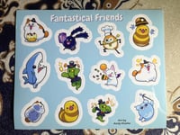 Image 1 of Fantastical Friends Sticker Sheet