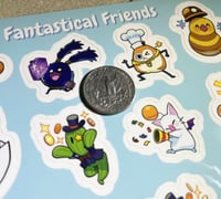 Image 2 of Fantastical Friends Sticker Sheet