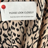 Image 12 of PARKER silk leopard print drape neck dress