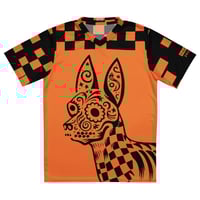 Image 1 of El Xolo Naranja Recycled unisex sports jersey