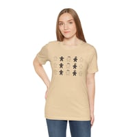 Image 2 of Christmas Gingerbread Man Short Sleeve T-shirt