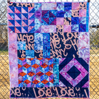 Image 1 of Graffiti Quilt Sampler #1