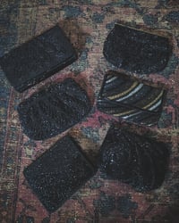 Image 1 of Black beaded sparkle bags 