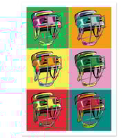 Image 2 of Tough Nut • GAA Hurling Pop Art Print