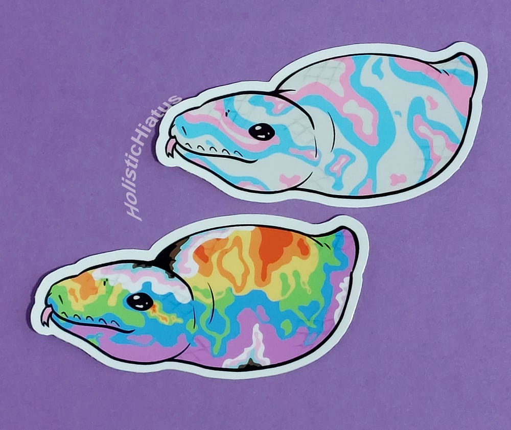 Image of Pride Tsuchinoko Stickers