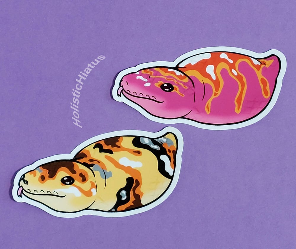 Image of Pride Tsuchinoko Stickers