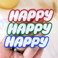 Happy Jin Vinyl Stickers