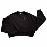 Image 2 of Sweat Crop Oversize Nike - Open your eyes 
