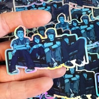 Image 1 of Fall Out Boy Take This To Your Grave 3in Holographic Sticker