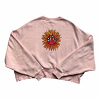 Image 1 of Sweat Crop 0versize Nike - Tournesol 