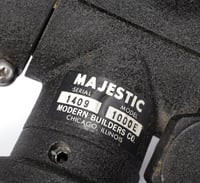 Image 7 of Majestic#1000E heavy duty all geared tripod head with stud adapter #5211