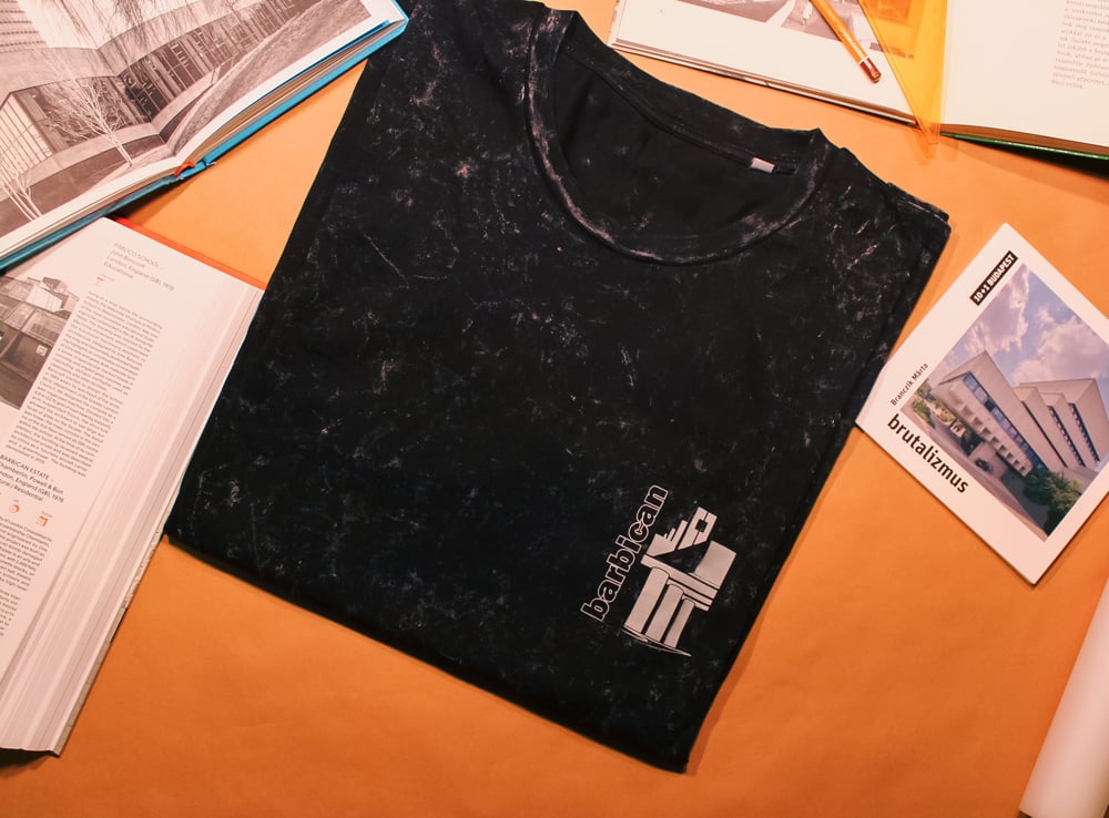 Barbican Splatter T Shirt- Brutalist collection