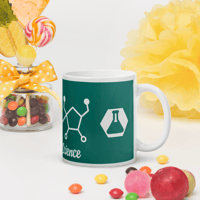 Image 3 of Sweet Teal Mug | White Glossy