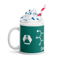Image 2 of Sweet Teal Mug | White Glossy