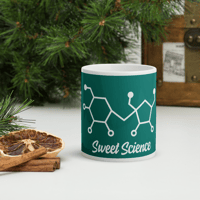Image 1 of Sweet Teal Mug | White Glossy