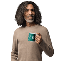 Image 5 of Sweet Teal Mug | White Glossy