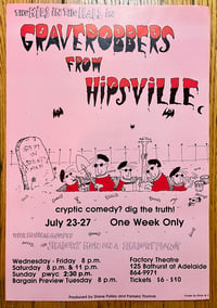 Kids In The Hall - Graverobbers From Hipsville poster