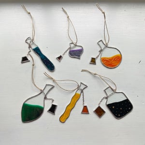 Image of Potion Bottle Suncatchers 