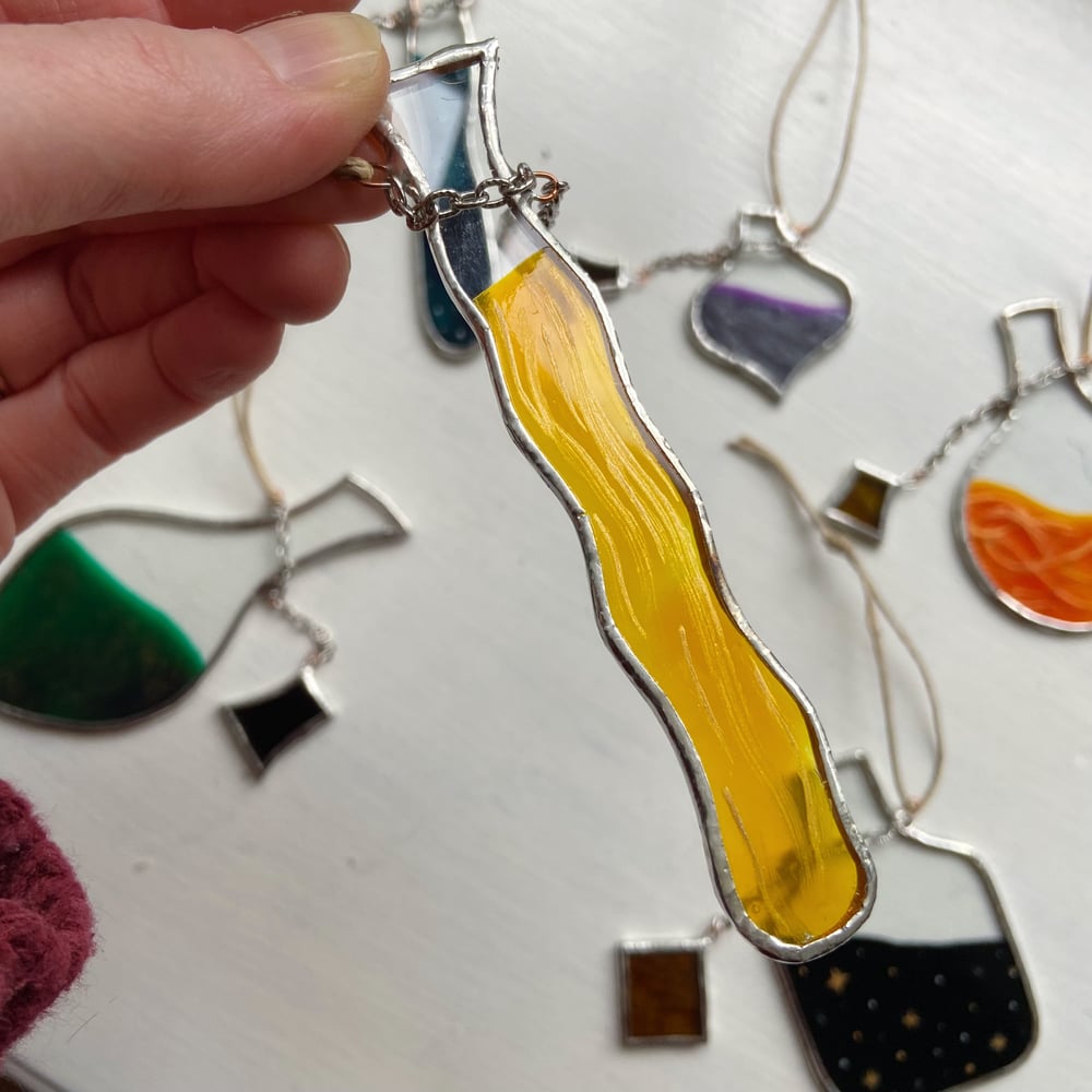 Image of Potion Bottle Suncatchers 