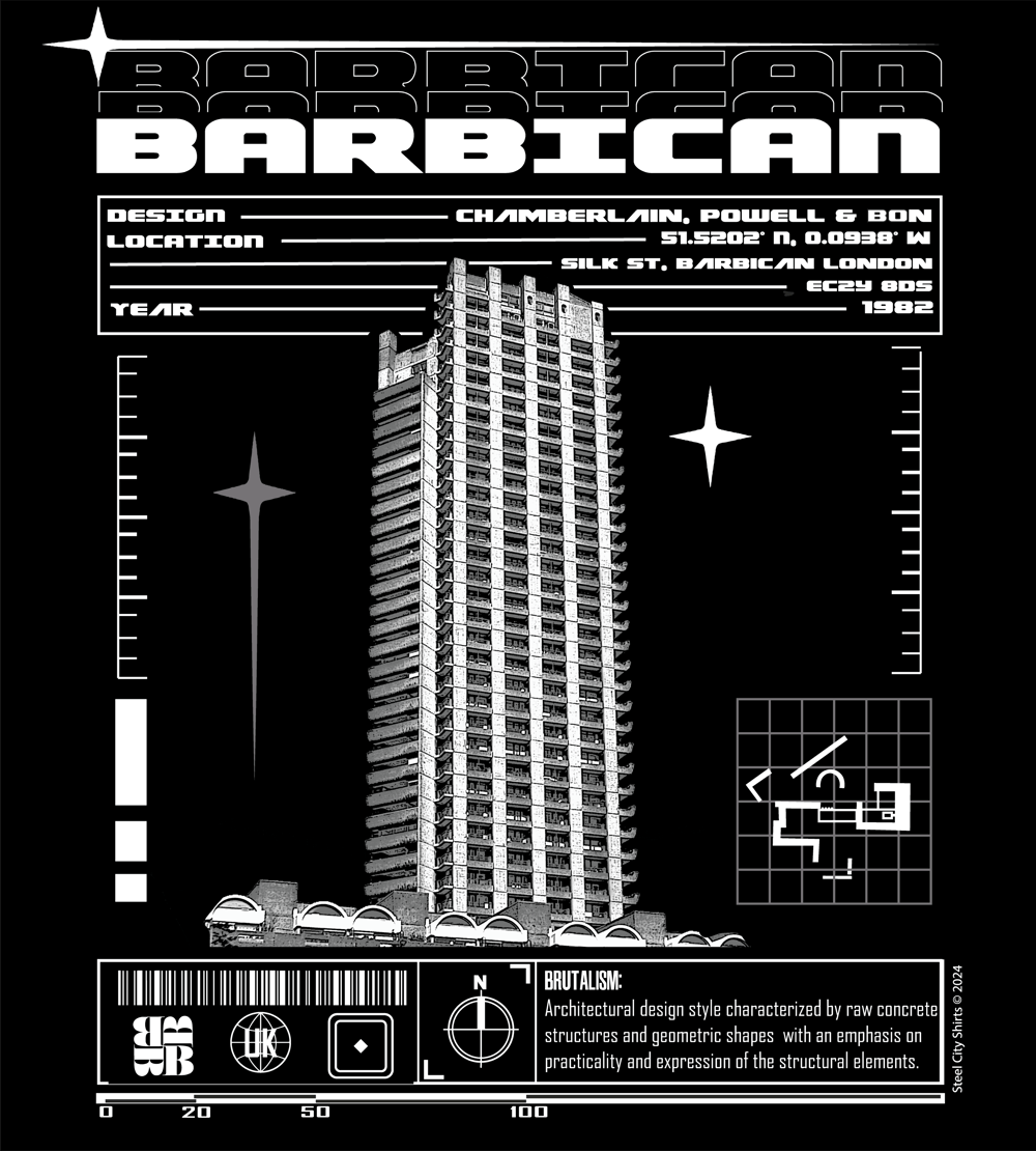 Barbican Brutalist T shirt