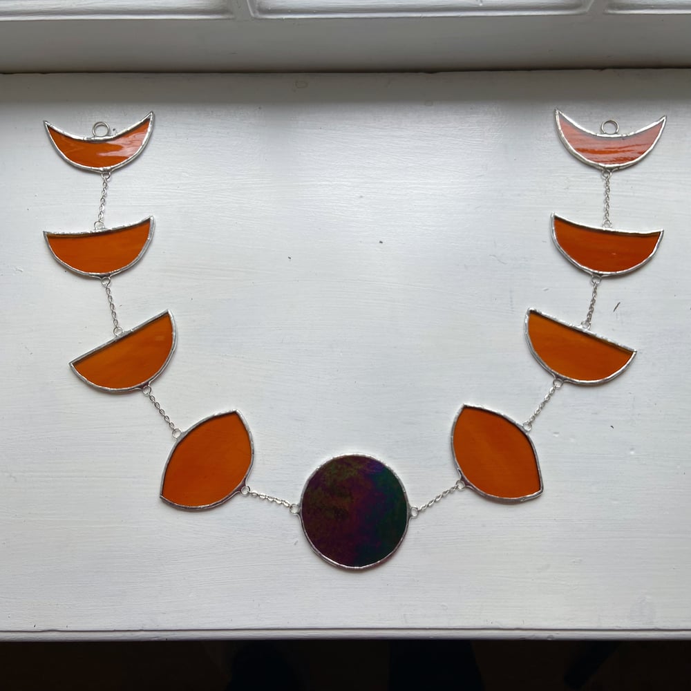 Image of Autumnal Moon Phase Garland no.2