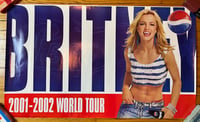 Image 1 of Britney Spears 2001-2002 Pepsi World Tour poster