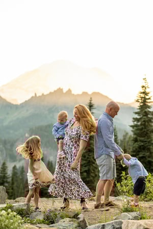 Image of Rainier Sunset Session - 2025 Retainer 