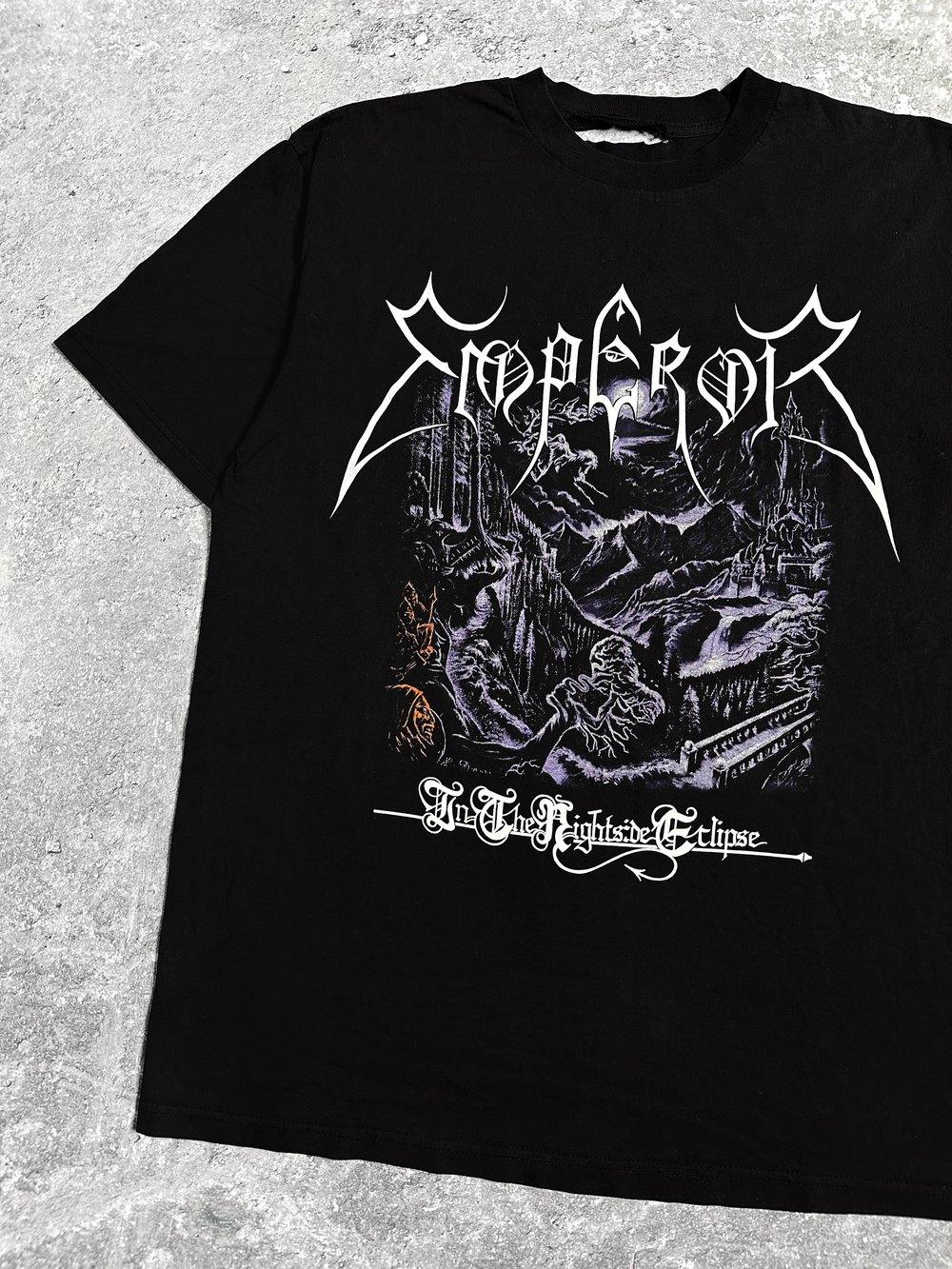 *Dryrot* Emperor 1990’s ‘In The Nightside Eclipse’ T-Shirt