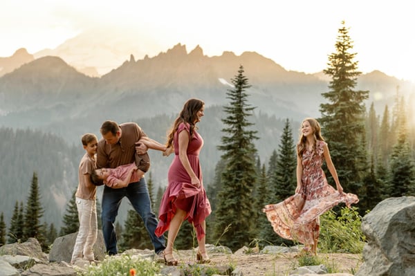 Image of Rainier Sunset Session - 2025 Retainer 