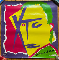 Image 1 of XTC Drums and Wires original promotional poster