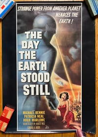 Image 1 of The Day The Earth Stood Still Reproduction poster, 1986