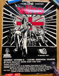 Image 1 of The Who  Edmonton Coliseum, Oct 18 1976