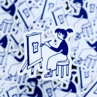 Painting Bread - Sticker