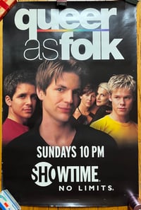 Image 1 of Queer As Folk Original promo poster