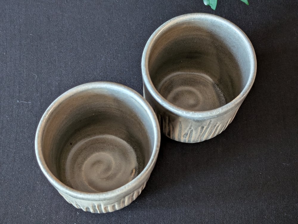 Grey Cups - Set of 2