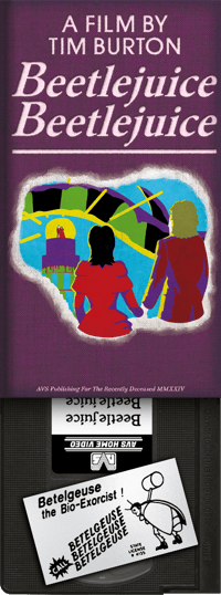 Image 1 of BEETLEJUICE BEETLEJUICE Custom VHS